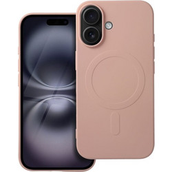 iS TPU SILICONE MAG IPHONE 16 (BIG HOLE) pink backcover
