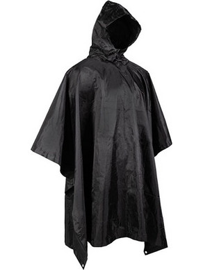 ΑΔΙΑΒΡΟΧΟ PONCHO MIL-TEC BASIC RIPSTOP 260GR ΜΑΥΡΟ - 10628002