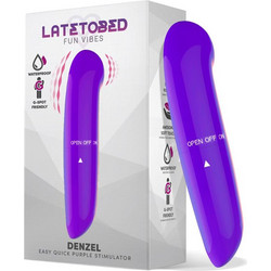 LateToBed Denzel Δονητής G-Spot 12.7cm Μωβ