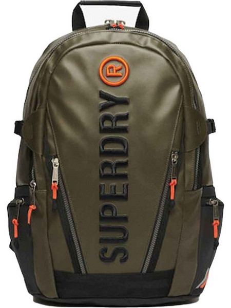 Superdry W9110391A-1KM Σακίδιο Πλάτης 18.1lt Χακί