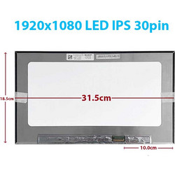 Οθόνη Laptop Screen 14.0 LQ140M1JW62 1920x1080 30 Pin LED 31.5cm Narrow