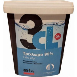 Ταμπλέτες Χλωρίου Πισίνας 200gr 1KG