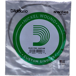 D'Addario NW046 Χορδή Ηλεκτρικής Κιθάρας Nickel Plated Steel 46"