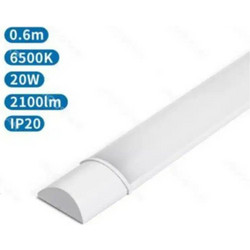 Aigostar Φωτιστικό Οροφής LED 20W 6000K 60cm Λευκό