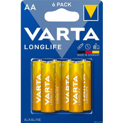 Varta Longlife AA 6τμχ