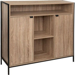 Μπουφές Aliaj 5Five με διαστάσεις 114x37x110cm - Απόχρωση Ξύλου 181371
