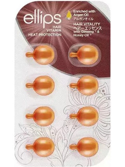 Ellips Hair Vitality Ampoules Αμπούλες Μαλλιών για Επανόρθωση 8x1ml