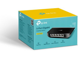 TP-Link TL-SG1005D V1 Unmanaged L2 Switch με 5 Θύρες Ethernet 1Gbps