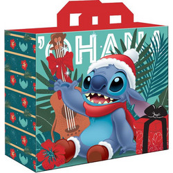 Lilo & Stitch! Tote Bag Stitch - Christmas Τσάντα