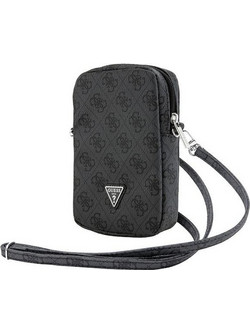 Guess Zip 4G Triangle bag - black