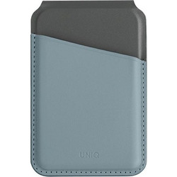 Uniq Lyden DS Magnetic Wallet Phone Stand Blue