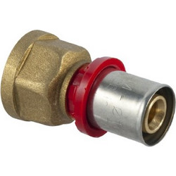 Σύνδεσμος AL PEX Φ18x1/2'' Θηλυκός Πρεσσαριστός