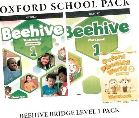 BEEHIVE 1 BRIDGE 2023 PACK (SB + WB + OXFORD PHONICS WORLD 2) - 07769