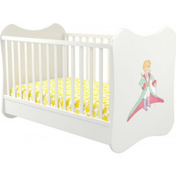 Asterias Bebe Απόλλων Πολυμορφική Κούνια για Στρώμα 70x140cm Λευκή