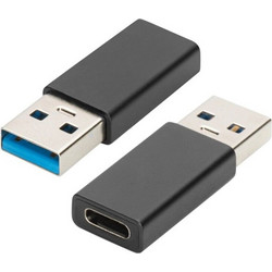 Αντάπτορας USB-C σε USB Ewent EW9650 Μαύρο