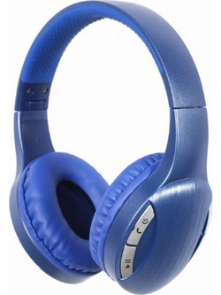 Gembird BTHS-01 Blue Ασύρματα Bluetooth Ακουστικά Over Ear Μπλε