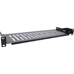 InLine(R) 19" shelf 150mm 10kg 1U black