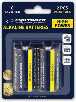 Esperanza High Power LR14 C 2τμχ