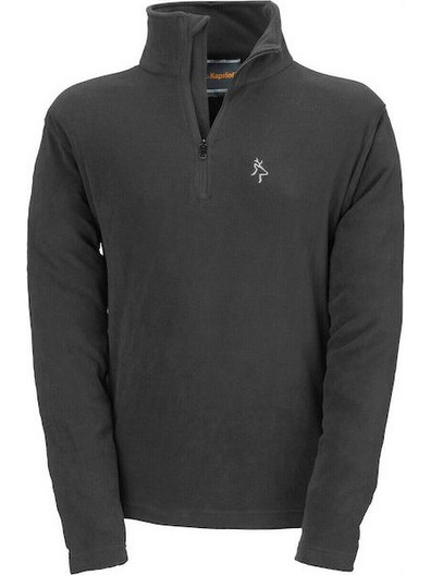 Kapriol Wolf Μακρυμάνικο Φούτερ Εργασίας Γκρι Fleece 32300