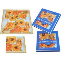 Χαρτοπετσέτες Carmani V. van Gogh, Sunflowers 33x33cm (026-0103)