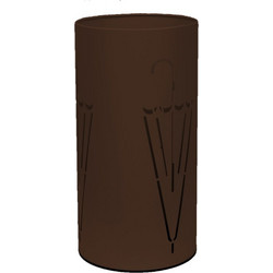 Ομπρελοθήκη Στρογγυλή Pam 23-943 Matt Wenge Φ25xH50cm