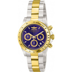 Invicta Specialty Ανδρικό Ρολόι Χρονογράφος με Ασημί Μεταλλικό Μπρασελέ 3644