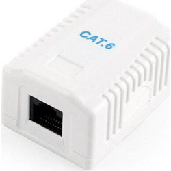 CABLEXPERT CAT6 UTP SINGLE PORT SURFACE MOUNT BOX