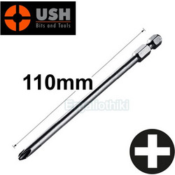USH PH2x110mm Μύτη βιδολόγου