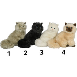 Uni Toys L73001A Uni Toys Λούτρινη γάτα Περσίας σε τέσσερα χρώματα 25cm