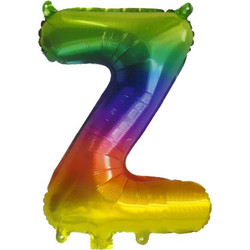 Μπαλόνι Γράμμα Rainbow 86cm - Z- / Foil Balloon Letter Z