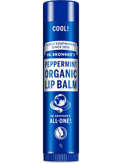 Dr. Bronner's Peppermint Lip Balm 4gr