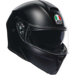 AGV Streetmodular Mono Matt Black Κράνος Μηχανής Flip-Up
