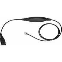Supervoice SVC-QD310 headset QD to RJ9 Bottom Cable with Microphone Amplification