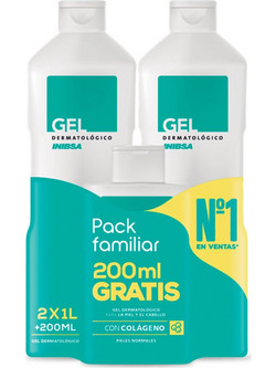 Inibsa 2x1lt + Αφρόλουτρο σε Gel 200ml