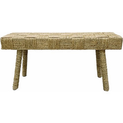Liberta - Maison ROPE Σκαμπό Φυσικό 94.5x29.5x45cm 16-0886