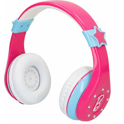 Barbie Fashion 25.104451 Ενσύρματα & Ασύρματα Bluetooth Παιδικά Ακουστικά Over Ear Λευκά Ροζ Γαλάζια