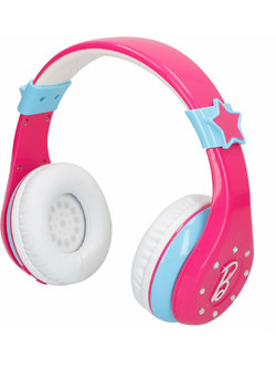 Barbie Fashion 25.104451 Ενσύρματα & Ασύρματα Bluetooth Παιδικά Ακουστικά Over Ear Λευκά Ροζ Γαλάζια