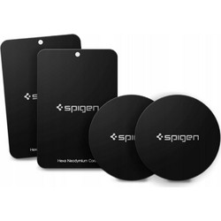 Spigen Αυτοκόλλητες Μαγνητικές Πλάκες MP-4P Metalplate για Magnetic Car Mount (000EP20342)