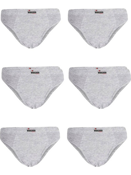 Ανδρικά Εσώρουχα Giorgio Γκρι 6 Pack 921