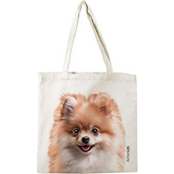 Action Lab Tote Bag Pomeranian