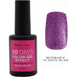 Bioshev 10 Days Color Gel Effect 036 Gloss Βερνίκι Νυχιών Μακράς Διαρκείας 11ml