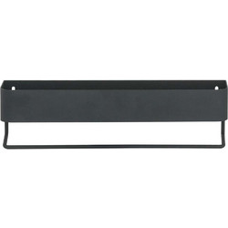 Brix black small ράφι + κρεμάστρα Sealskin