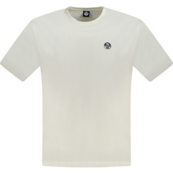 North Sails- Ανδρικό Κοντομάνικο Basic T-Shirt 996016-000-0101 Λευκό