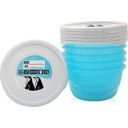 Lorelli Σετ Δοχεία Αποθήκευσης Φαγητού 5x500ml