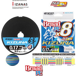 Owner Kizuna Multicolor 500m - 0.250mm - 56123-25