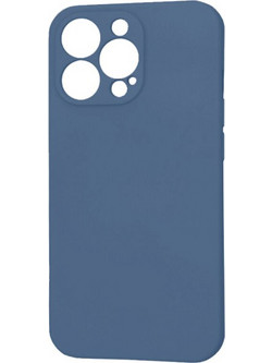 SILICONE BACK BOX IPHONE 16 PRO MAX blue backcover