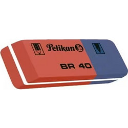 Pelikan Γομολάστιχα Κλασσική Μπλε-Κόκκινη BR 40