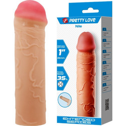 Pretty Love Nile Κάλυμμα Επιμήκυνσης Πέους 16cm Flesh