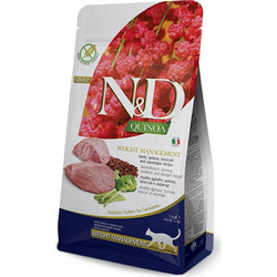 Farmina N&D Quinoa Grain Free Weight Management Adult with Lamb, Quinoa, Broccoli & Asparagus 5kg