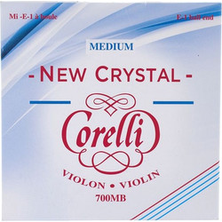 Corelli Savarez New Crystal 700MB Χορδές Βιολιού Medium 4/4 Σετ